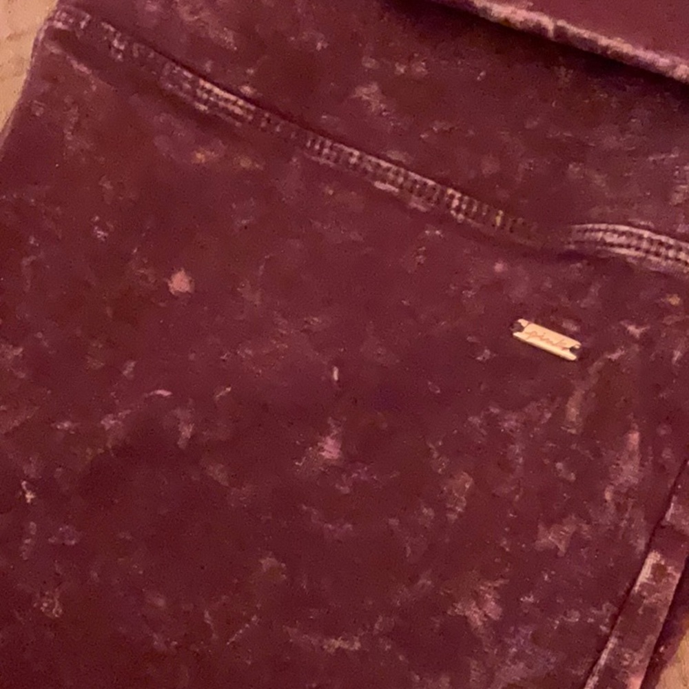 Victoria’s Secret pink high waist, distressed legging